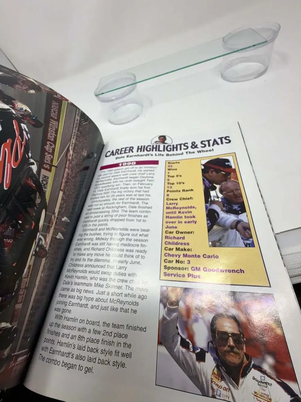 A Tribute to Dale Earnhardt: The Intimidator 1951-2001 NASCAR Legend Special Mag